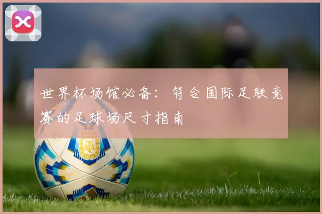 世界杯场馆必备：符合国际足联竞赛的足球场尺寸指南